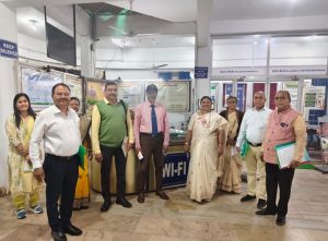 Col. Shard Naik, ICAR, New Delhi  visited in Nehru library